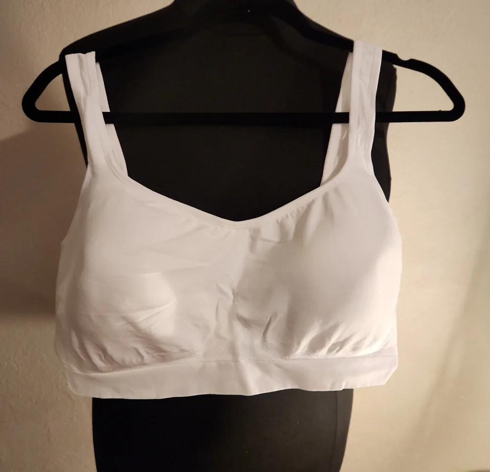 Truekind White Wirefree Shaper Bra Size 4X NWT